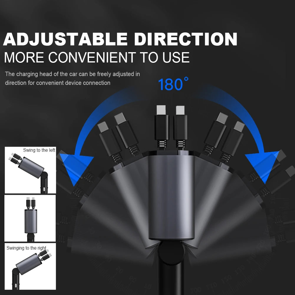 Retractable Car Charger Retractable Car Charger